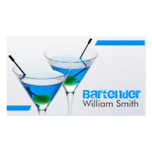 Bartender Plantillas De Tarjetas Personales