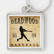 Basebol 1891 de South Dakota da palha Chaveiro