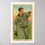 Basebol 1909 de Rube Waddell Posteres