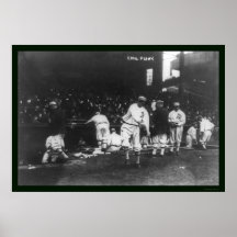Basebol 1914 do atletismo da prancha de Eddie Posters