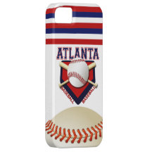 Basebol de Atlanta Capas De iPhone 5 Case-Mate