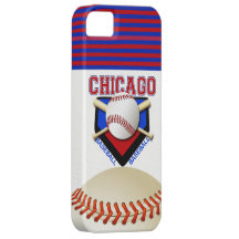 Basebol de Chicago iPhone 5 Capa