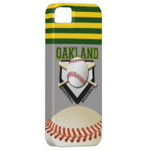 Basebol de Oakland Capas iPhone 5 Case-Mate