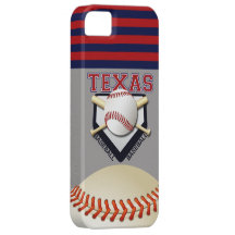Basebol de Texas Capas iPhone 5