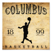 Basquetebol 1899 de Columbo Ohio Fotos