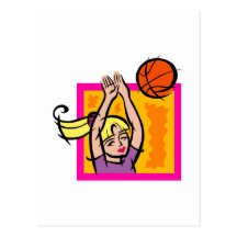 Basquetebol Cartão Postal