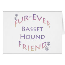 Basset Hound Furever Cartoes