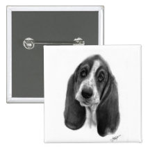 Basset Hound Pins