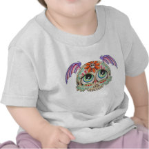 Bastão do crânio do açúcar tshirts