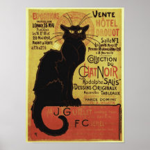 Bate-papo Noir, Vente Hôtel Drouot Steinlen do vin Posteres