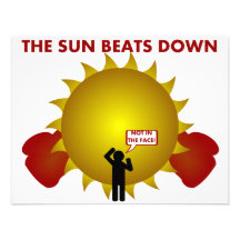 Beatdown de Sun Convites Personalizados