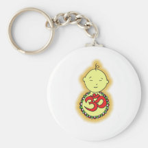 Bebê de Namaste Chaveiro