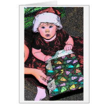 Bebê do Natal Cartões
