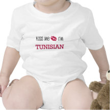 Beije-me que eu sou TUNISINO Tshirt