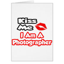 Beije-me… que eu sou um fotógrafo cartoes