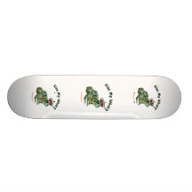 Beije o meu que príncipe do sapo do sapo skate personalizado