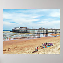 Beira-mar Norfolk. de Cromer Posteres