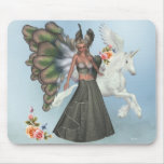 Beleza feericamente Mousepad de Pegasi do unicórni