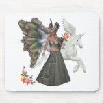 Beleza feericamente Mousepad de Pegasi do unicórni
