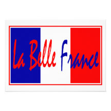 Belle France do La - convite de festas francês do 