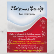 Benefício do Natal para o insecto das crianças Panfleto Coloridos