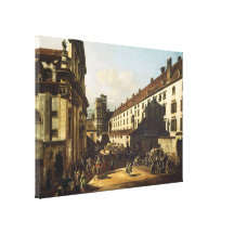 Bernardo Bellotto, chamado Canaletto - Viena Impressão De Canvas Esticada