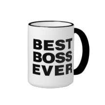 BEST BOSS EVER TAZA DE CAFÉ