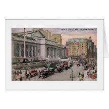 Biblioteca pública de New York Cartões