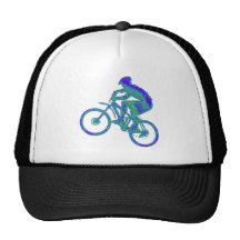Bicicleta Azul Azur Boné