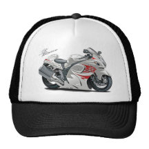 Bicicleta Branco-Vermelha de Hayabusa Bones