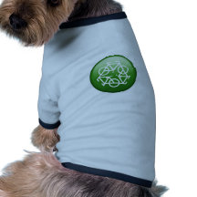 Bicicleta do reciclar camiseta para cães
