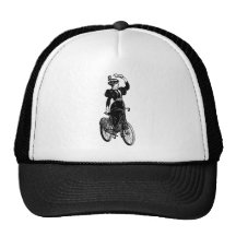 Bicyclist do vintage boné