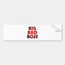 Big banho boss adesivo