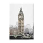 Big Ben Londres (Watercolour) Impressão De Canvas Esticada