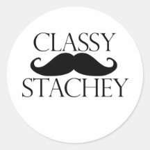 Bigode elegante de Stache Adesivos