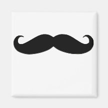 Bigode preto ou Moustache preto para presentes do  Imã De Geladeira