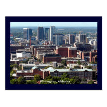 Birmingham, Alabama Cartao Postal