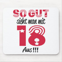 birthday 18 mousepads