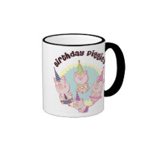 Birthday_Piggies, seu aniversário é um ti especial Caneca