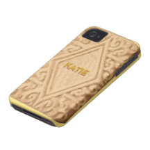Biscoito personalizado do sanduíche do creme da ba capas de iPhone 4 Case-Mate