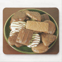 Biscoitos do chocolate mousepad
