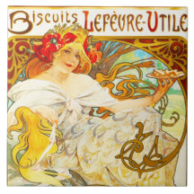 Biscoitos Lefèvre-Utile - grande azulejo