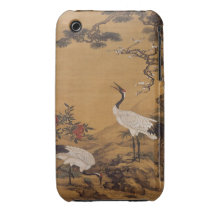 Blackberry curve C do impressão de Woodblock do ja Capas iPhone 3