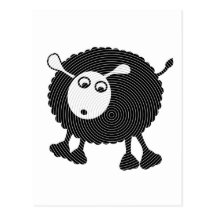 Blacksheep Cartões Postais