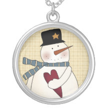 Boas festas boneco de neve do Natal Bijuteria