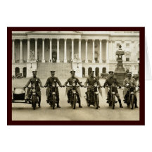 Bobinas de motocicleta do 1920 do vintage cartões
