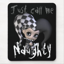 Bobo da corte pequeno triste mousepad