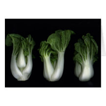 Bok Choy Cartão