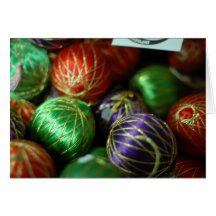 Bola da decoração do elogio do Natal Cartoes