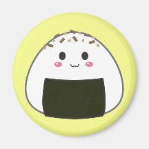Bola de arroz de Kawaii "Onigiri" com coberturas Ima